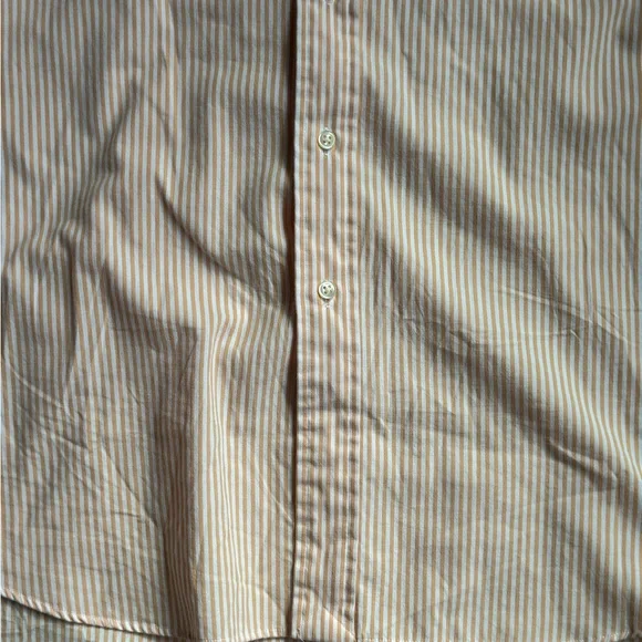 Ralph Lauren Men's Yellow Striped Shirt XL 100% cotton - Picture 6 of 7